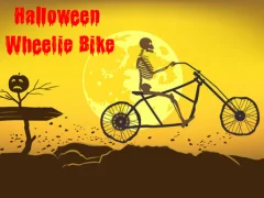 Mchezo Halloween Wheelie Bike online