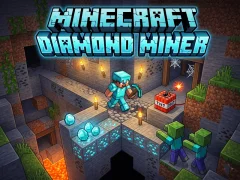 Mchezo Minecraft Diamond Miner online
