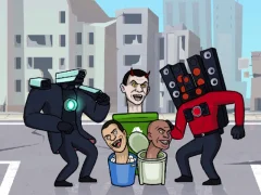 Mchezo Skibidi Toilet Evolution Mod online