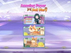 Mchezo Amazing Paper Doll Diary online