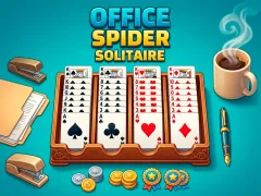 Mchezo Office Spider Solitaire online
