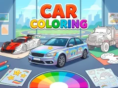 Mchezo Car Coloring online