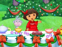 Mchezo Dora The explorer Dora's Christmas Carol Adventure online
