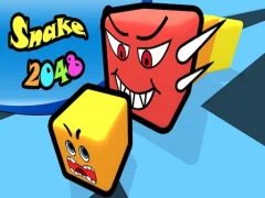Mchezo Snake 2048 online