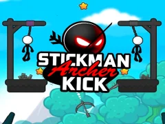 Mchezo Stickman Archer Kick online