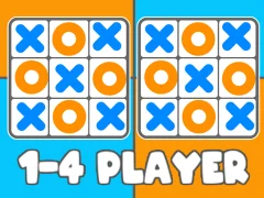 Mchezo Tic Tac Toe 1-4 Player online
