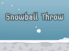 Mchezo Snowball Throw online