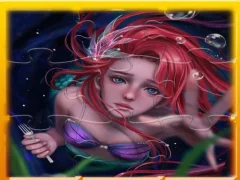 Mchezo Mermaid Ariel Princess Jigsaw Puzzle online