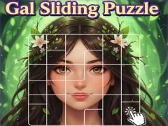 Mchezo Gal Sliding Puzzle online
