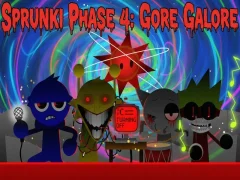 Mchezo Sprunki Phase 4: Gore Galore online