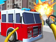 Mchezo Fire Truck Driving Simulator online