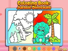 Mchezo Coloring Book: Jurassic Dinosaurs online