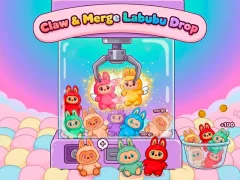 Mchezo Claw & Merge Labubu Drop online