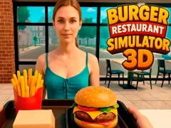 Mchezo Burger Restaurant Simulator 3D online