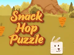 Mchezo Snack Hop Puzzle online