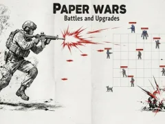 Mchezo Paper Wars: Battles and Upgrades online
