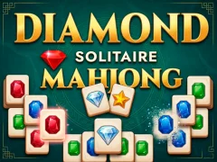 Mchezo Diamond Solitaire Mahjong online