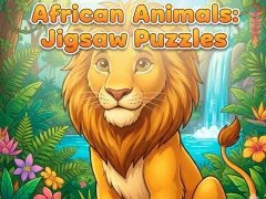 Mchezo African Animals: Jigsaw Puzzles online