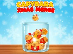Mchezo Capybara Xmas Merge online