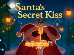 Mchezo Santa's Secret Kiss online