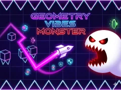 Mchezo Geometry Vibes Monster online