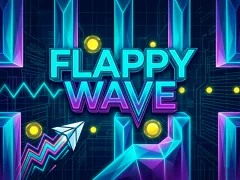 Mchezo Flappy Wave online
