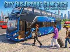Mchezo City Bus Driving Game 2025 online