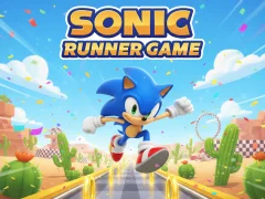 Mchezo Sonic Runner Game online