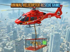 Mchezo Animal Helicopter Rescue Game online
