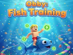 Mchezo Obby: Fish training online