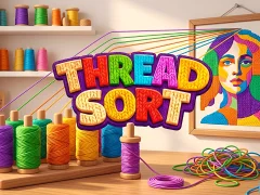 Mchezo Thread Sort online