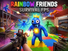 Mchezo Rainbow Friends Survival FPS online