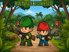 Mchezo Battle Zone 2D online