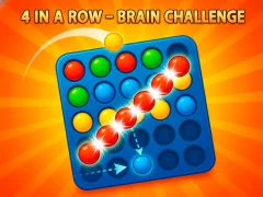 Mchezo Play 4 in a Row - Brain Challenge online