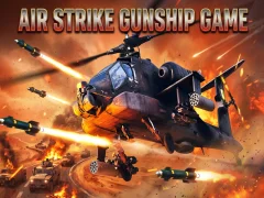 Mchezo Air Strike Gunship Game online