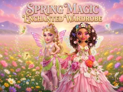 Mchezo Spring Magic Enchanted Wardrobe online