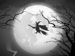 Mchezo The Night Of the Witches Jigsaw online