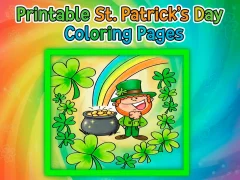 Mchezo Printable St Patricks Day Coloring Pages online