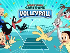 Mchezo Looney Tunes Cartoons Volleyball online