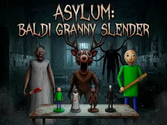 Mchezo Asylum: Baldi Granny Slender online