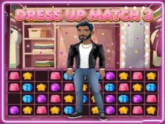 Mchezo Dress Up Match 3 online