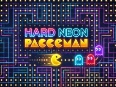 Mchezo hard neon paccoman online