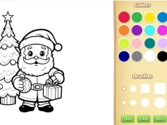 Mchezo Christmas Coloring Book For Kids online