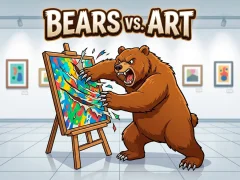 Mchezo Bears vs. Art online