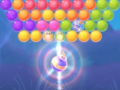 Mchezo Bubble Queen Cat online