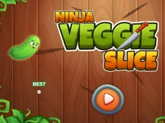 Mchezo Ninja Veggie Slice online