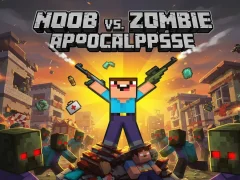 Mchezo Noob vs Zombie Apocalypse online