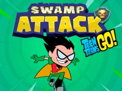 Mchezo Teen Titans Go ! Swamp Attack online