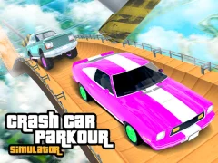 Mchezo Crash Car Parkour Simulator online