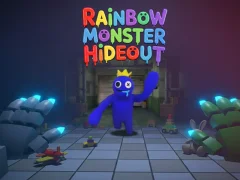 Mchezo Rainbow Monster Hideout 3D online